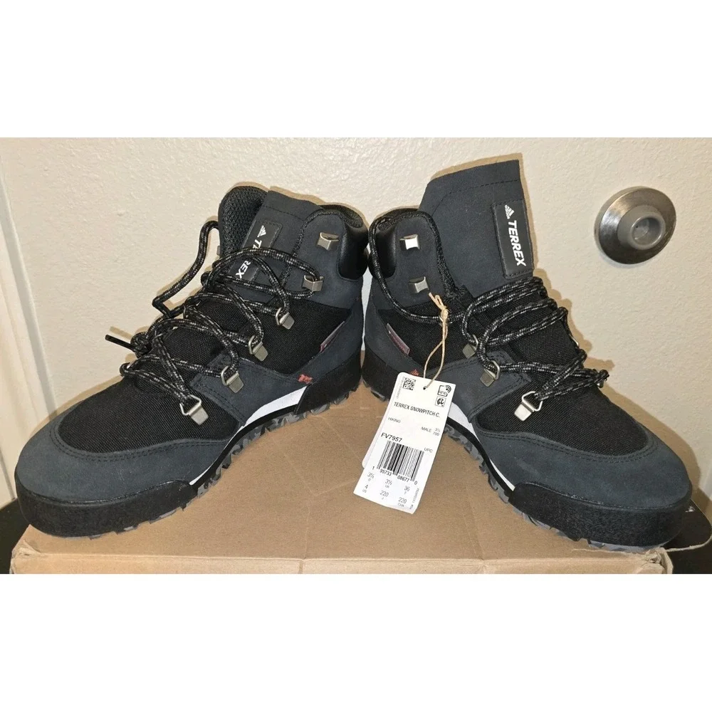 Adidas Terrex Snowpitch C.RDY FV7957 Hiking Trail Shoes Boot Mens Size 4 New Box